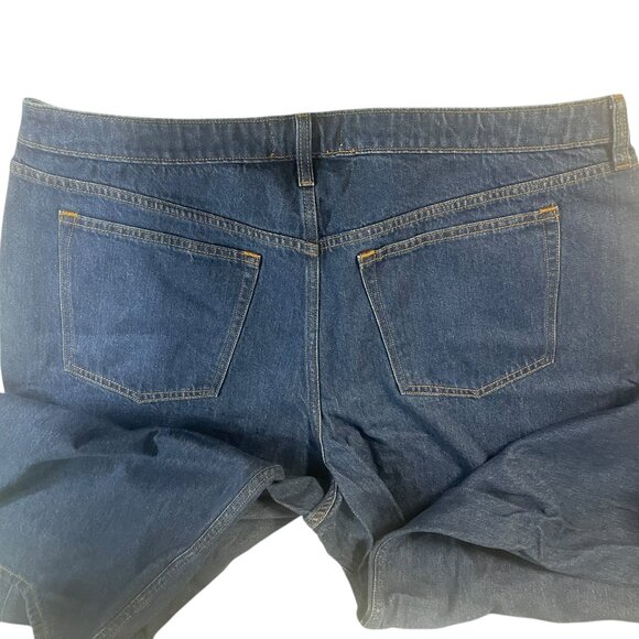 NWT Abercrombie & Fitch Curve Love Mid Rise 90s Straight Jean Size 34/18R - Picture 4 of 10